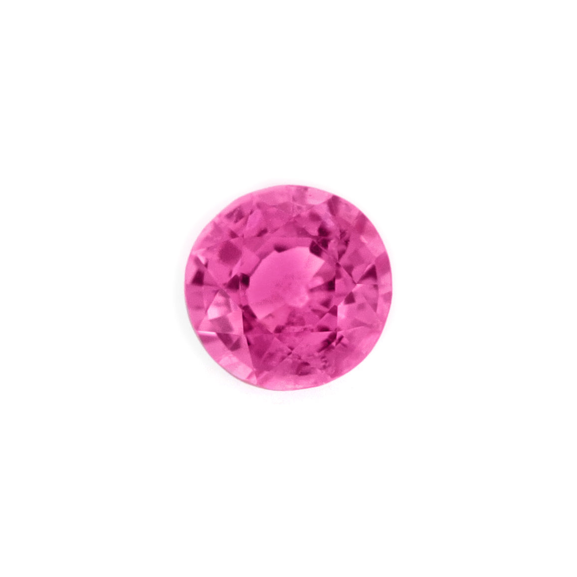 Pink spinel facet