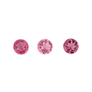 Pink spinel facet