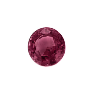 Pink tourmaline facet