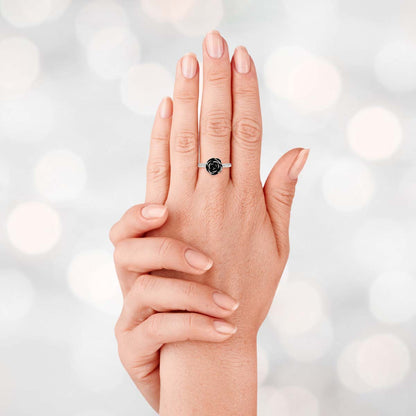 Rose ring - medium - READY TO WEAR
