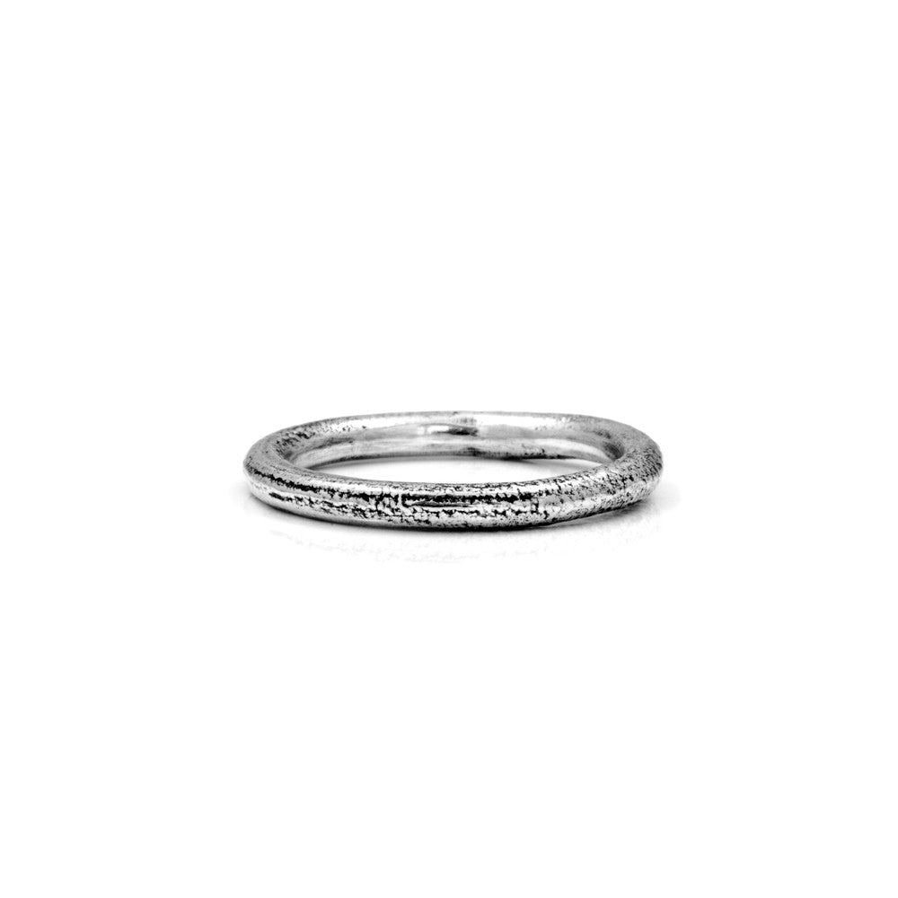 Silver twig ring - ready to wear